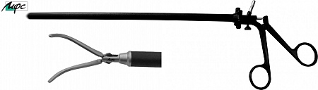 Диссектор сетчатый 10 мм с удлиненными браншами - НПФ "МФС"