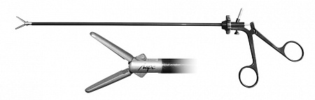 Зажим атравматический сетчатый (бранши 15 мм, прямые) - НПФ "МФС"
