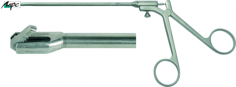 Выкусыватель артроскопический хирургический обратный поворотный левый - НПФ "МФС"