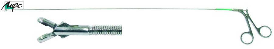 Щипцы эндоскопические биопсийные (гибкие, диаметр 7 Ch,  со сменной ротируемой рабочей частью с двумя овальными рабочими браншами, рабочая длина 400 мм) - НПФ "МФС"