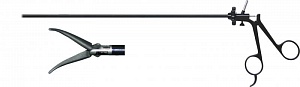 Зажим атравматический сетчатый 5 мм (бранши 19 мм, бариатрический) - НПФ "МФС"