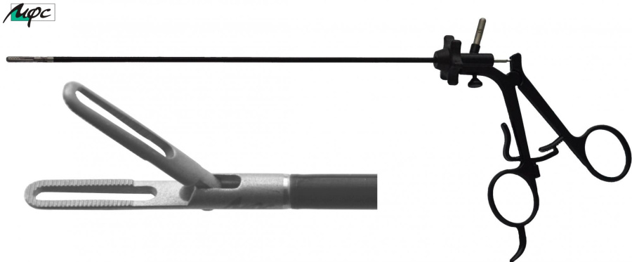 Зажим с кремальерой 3 мм окончатый (прямой) - НПФ "МФС"